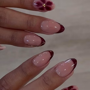 basic French with flower